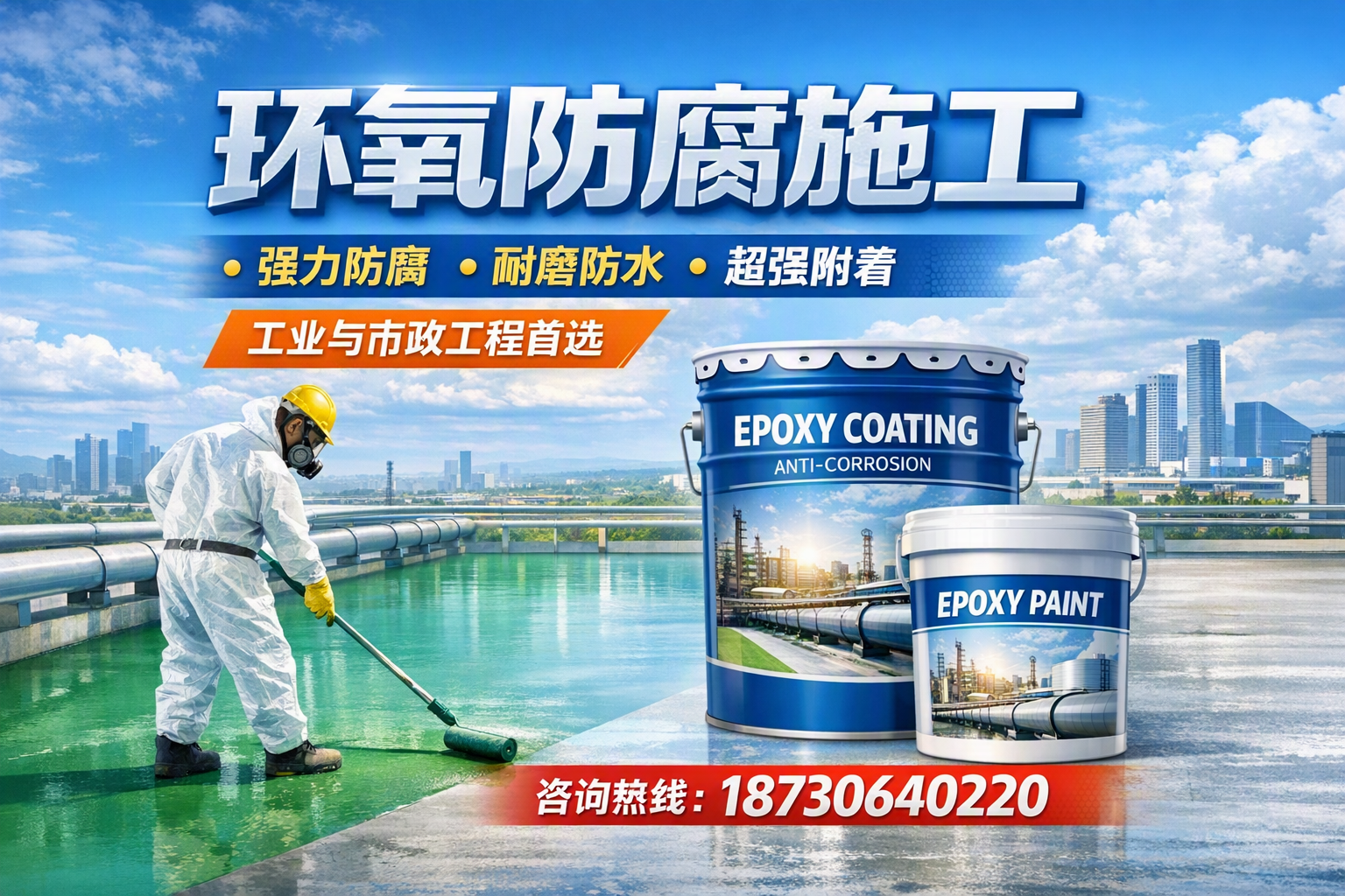 在 兰州 进行环氧防腐施工的注意事项
