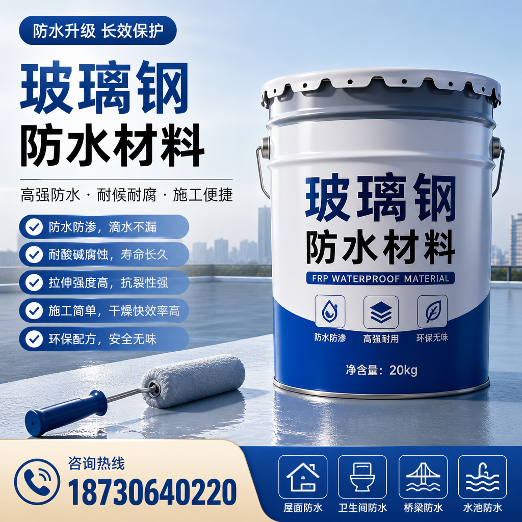 专家解析：玻璃钢防水材料的市场前景分析在 兰州
